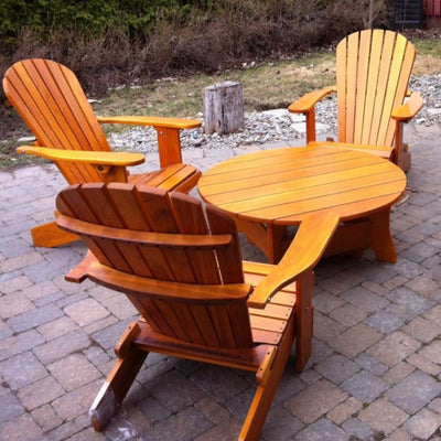 All Things Cedar Summit Round Coffee Table
