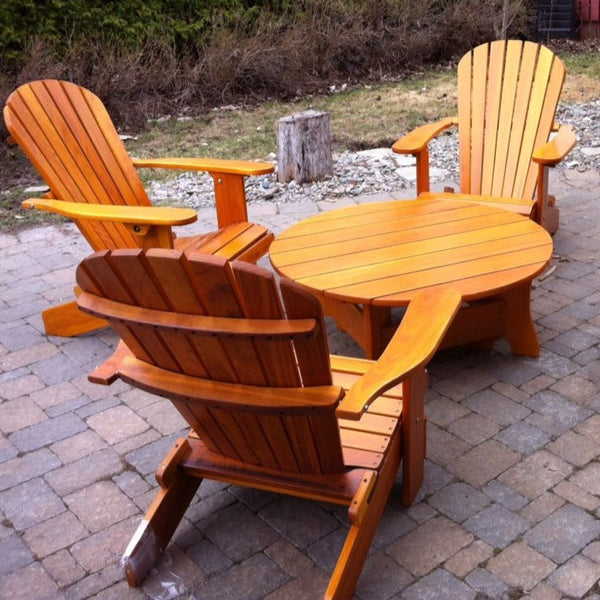 All Things Cedar Summit Round Coffee Table