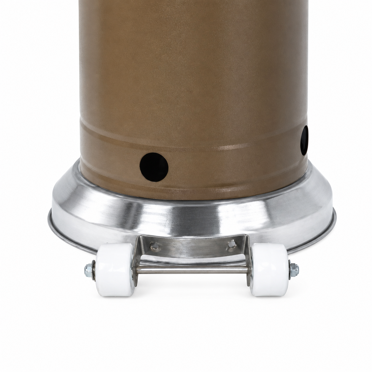 48,000 BTU Stainless Steel/Hammered Bronze Propane Patio Heater