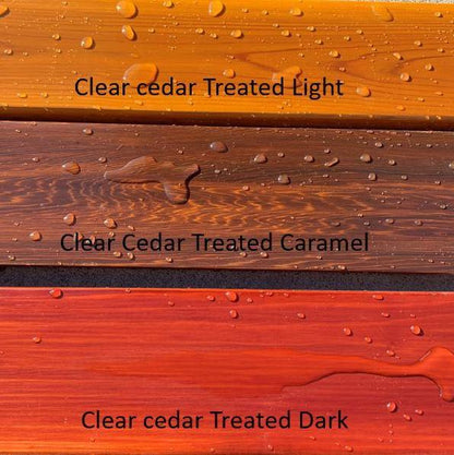 All Things Cedar Wooden Royal Social Set for 6