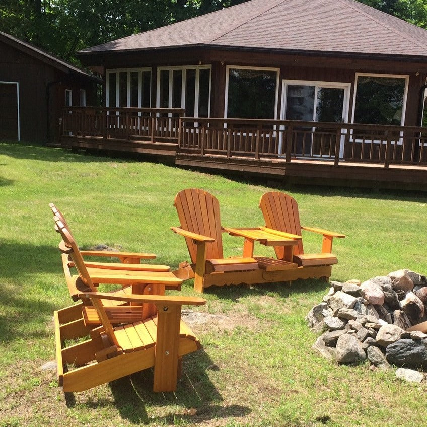 All Things Cedar Double Muskoka Chair
