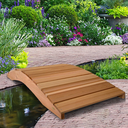 All Things Cedar 8-Ft Garden Cedar Bridge – FB96
