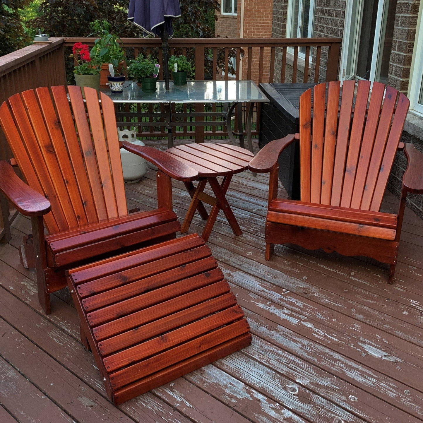 All Things Cedar Regal Grande Adirondack Chair (Oversized)
