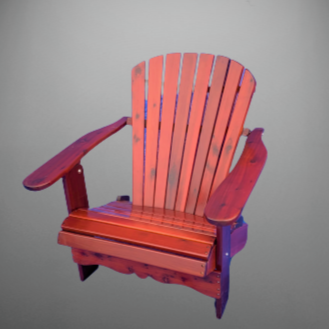 All Things Cedar Regal Grande Adirondack Chair (Oversized)