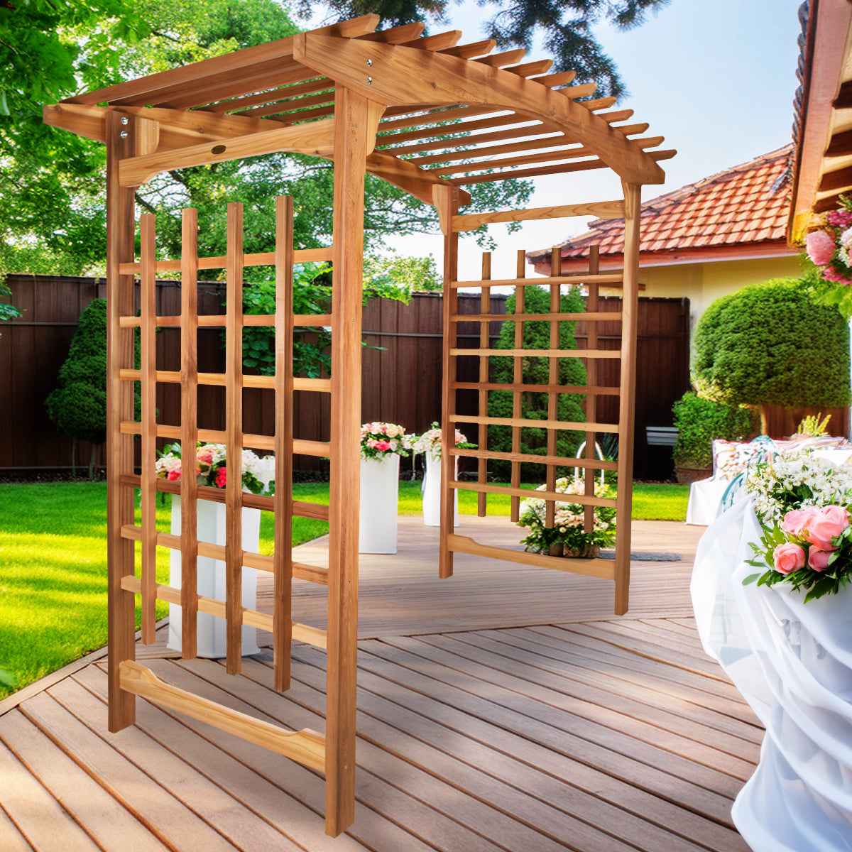 All Things Cedar Pagoda Wedding Arbor