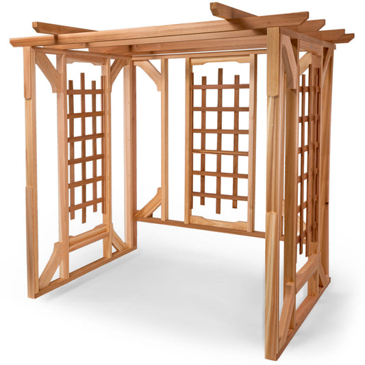 All Things Cedar Cedar Pergola Garden Arbor