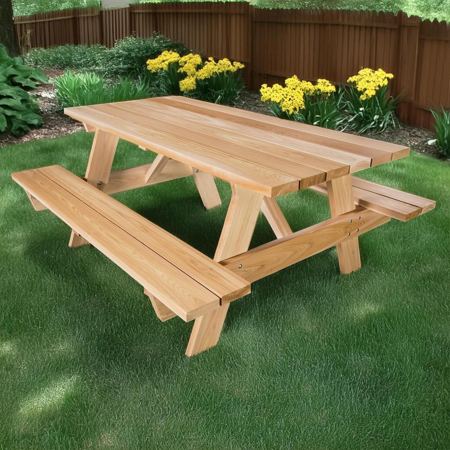 All Things Cedar 6 ft Classic Picnic Table