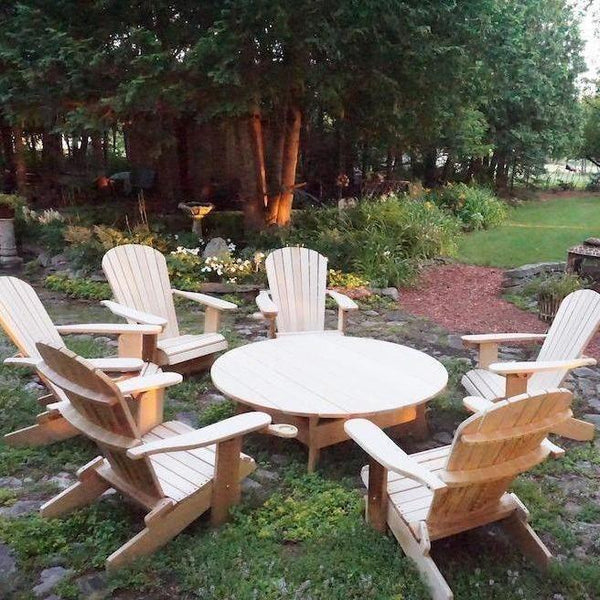 All Things Cedar Wooden Royal Social Set for 6