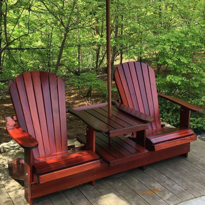 All Things Cedar Double Muskoka Chair