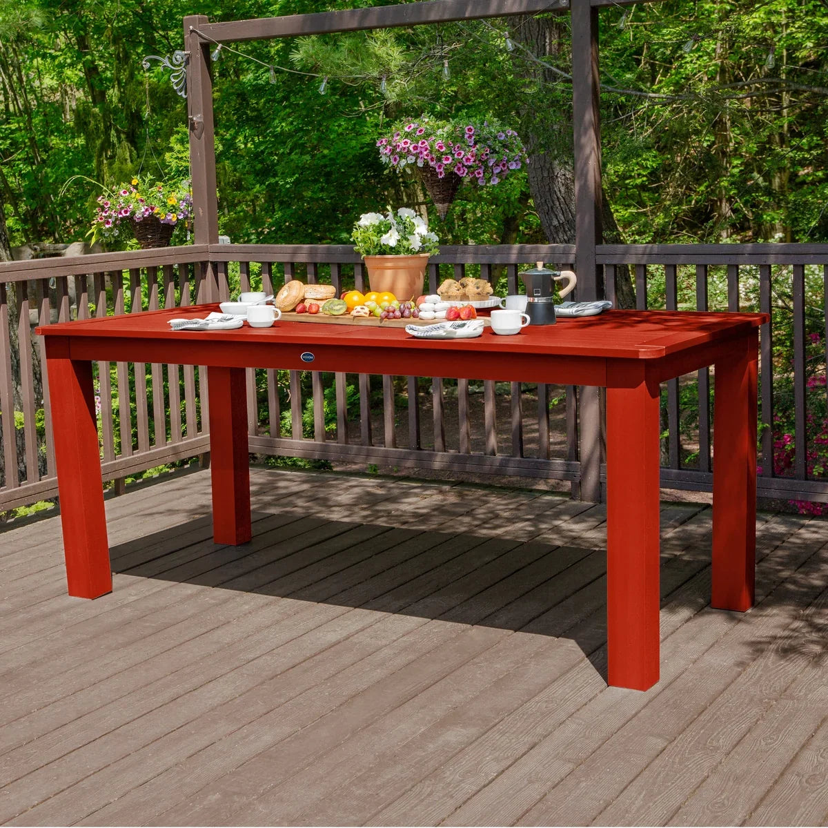 Sequoia Outdoor Homestead Rectangular 42in x 84in Counter Height Dining Table