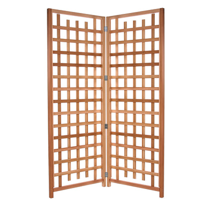 All Things Cedar Cedar Twin Planter Boxes & Trellis Privacy Screen Set PL30-Twin