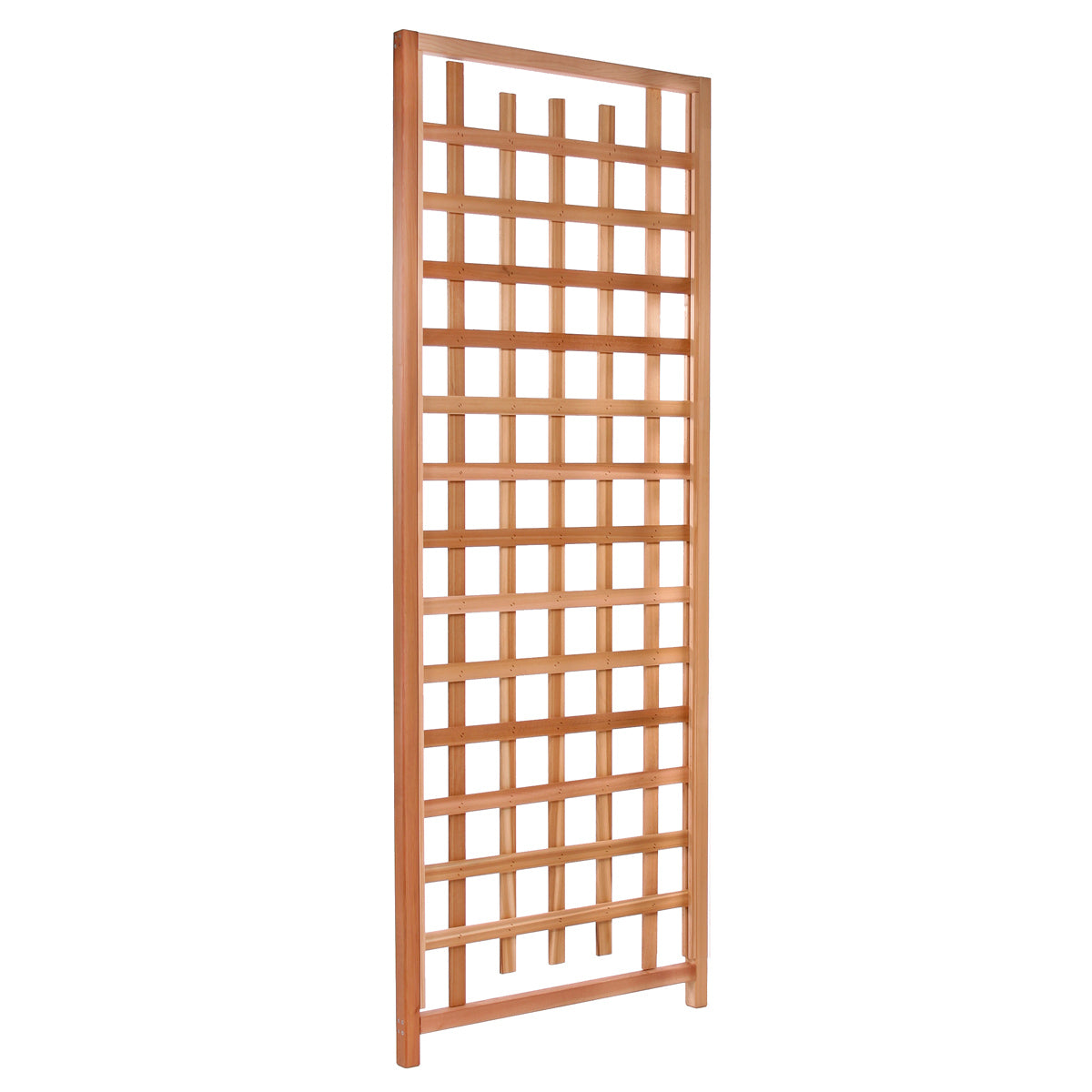 All Things Cedar Planter Box with Trellis Privacy Screen Set PL30-T