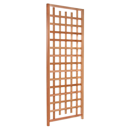 All Things Cedar Planter Box with Trellis Privacy Screen Set PL30-T