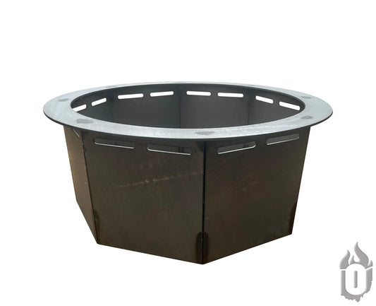 Ohio Flame Heavy Gauge Round Fire Ring / Fire Pit Insert