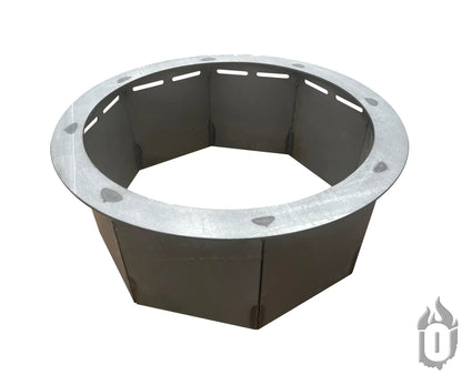 Ohio Flame Heavy Gauge Round Fire Ring / Fire Pit Insert