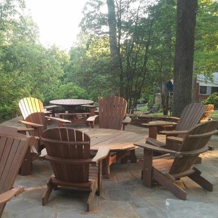 All Things Cedar Wooden Royal Social Set for 6