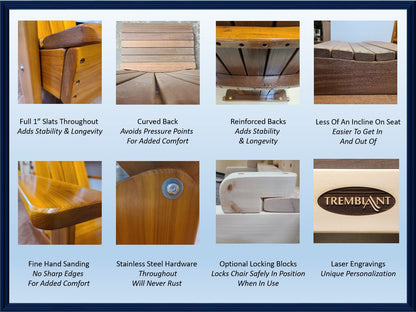 All Things Cedar Grandwood Muskoka Loveseat